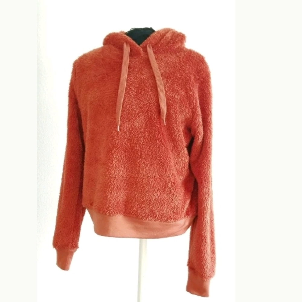 COPY - Fifth Sun Soft Plush Hoodie Sherpa Sweater size M